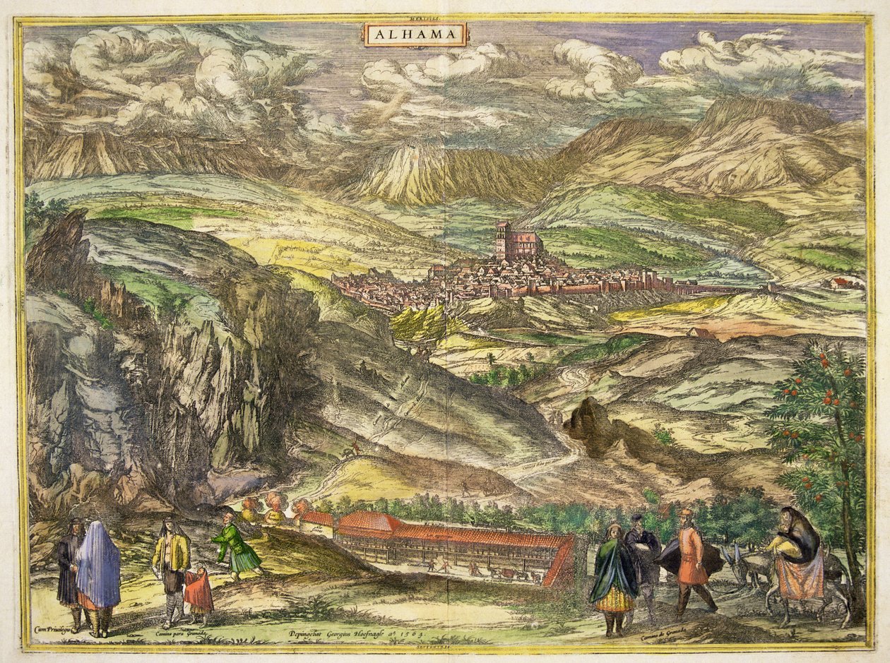 Alhama kilátása alkotó: Joris Hoefnagel