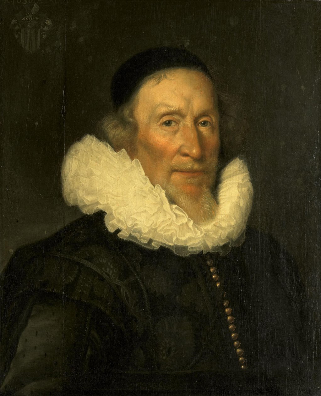 Jacob Gerritsz van der Mij portréja (1559/60-1635?) alkotó: Joris van Schooten