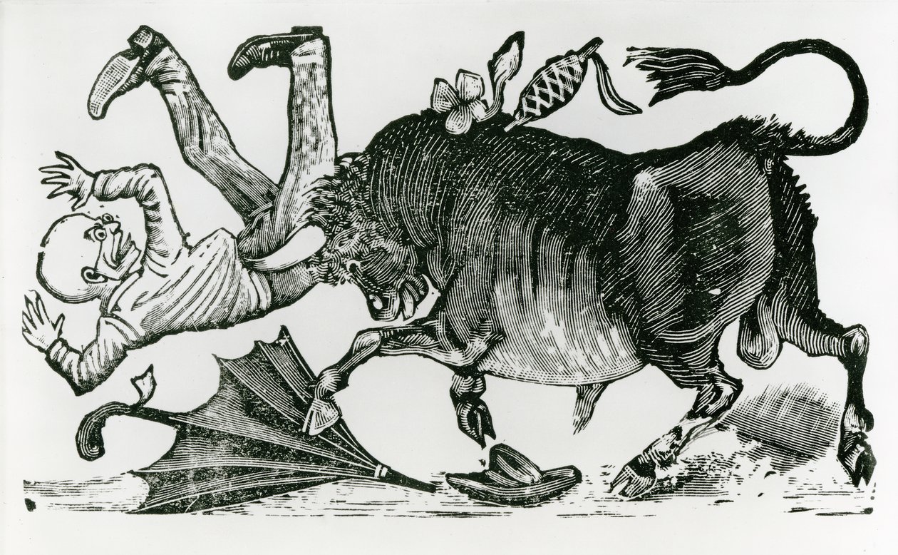 Don Chepito Torero, a „Les Aventues de Don Chepito”-ból (cinkográf) alkotó: José Guadalupe Posada