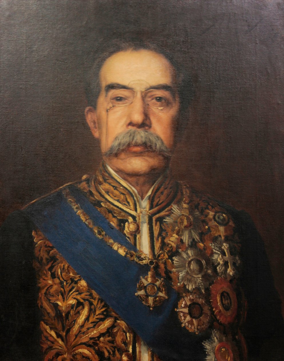 José Luciano de Castro arcképe alkotó: José Malhoa