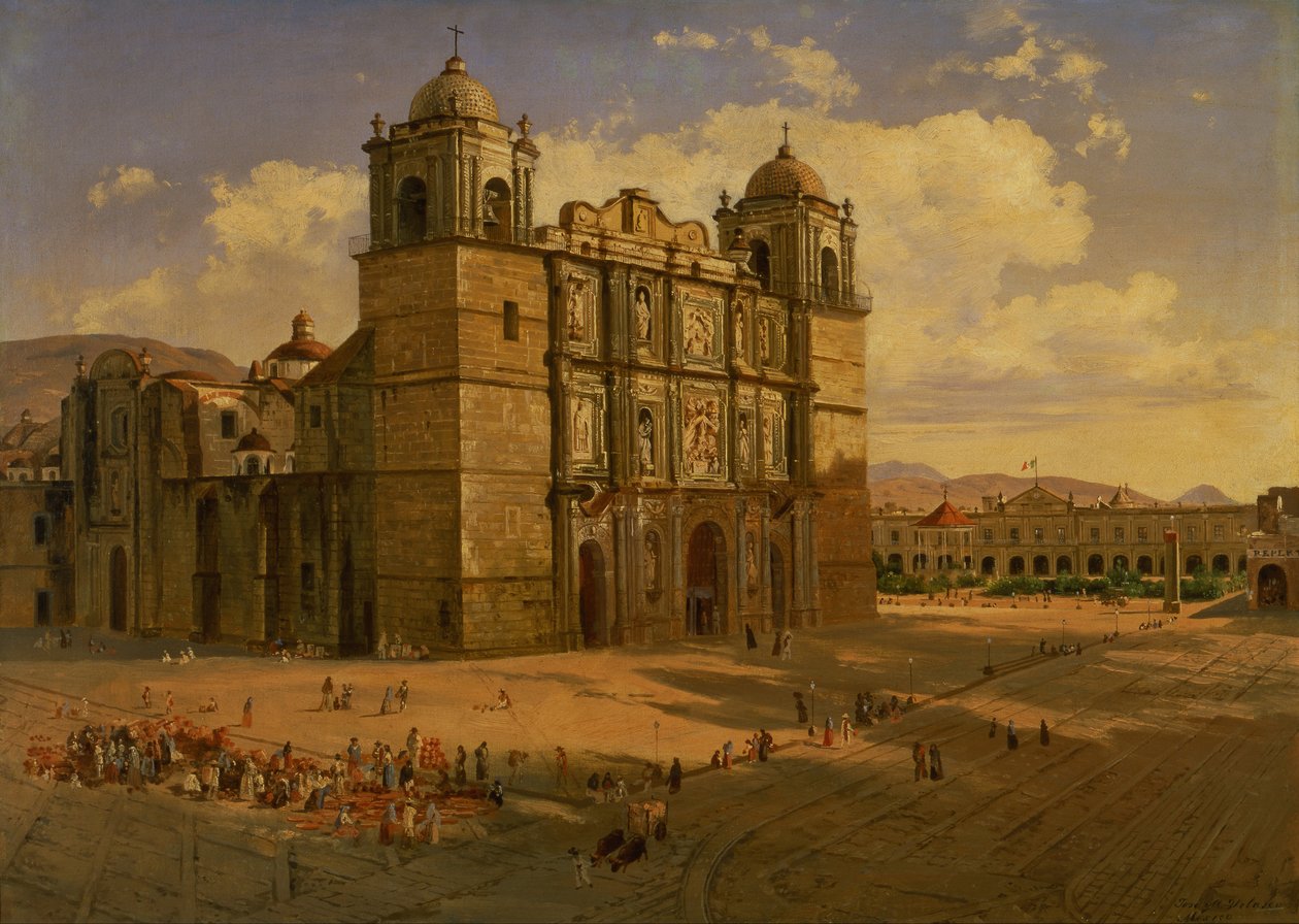 Oaxaca katedrális alkotó: José Marí Velasco
