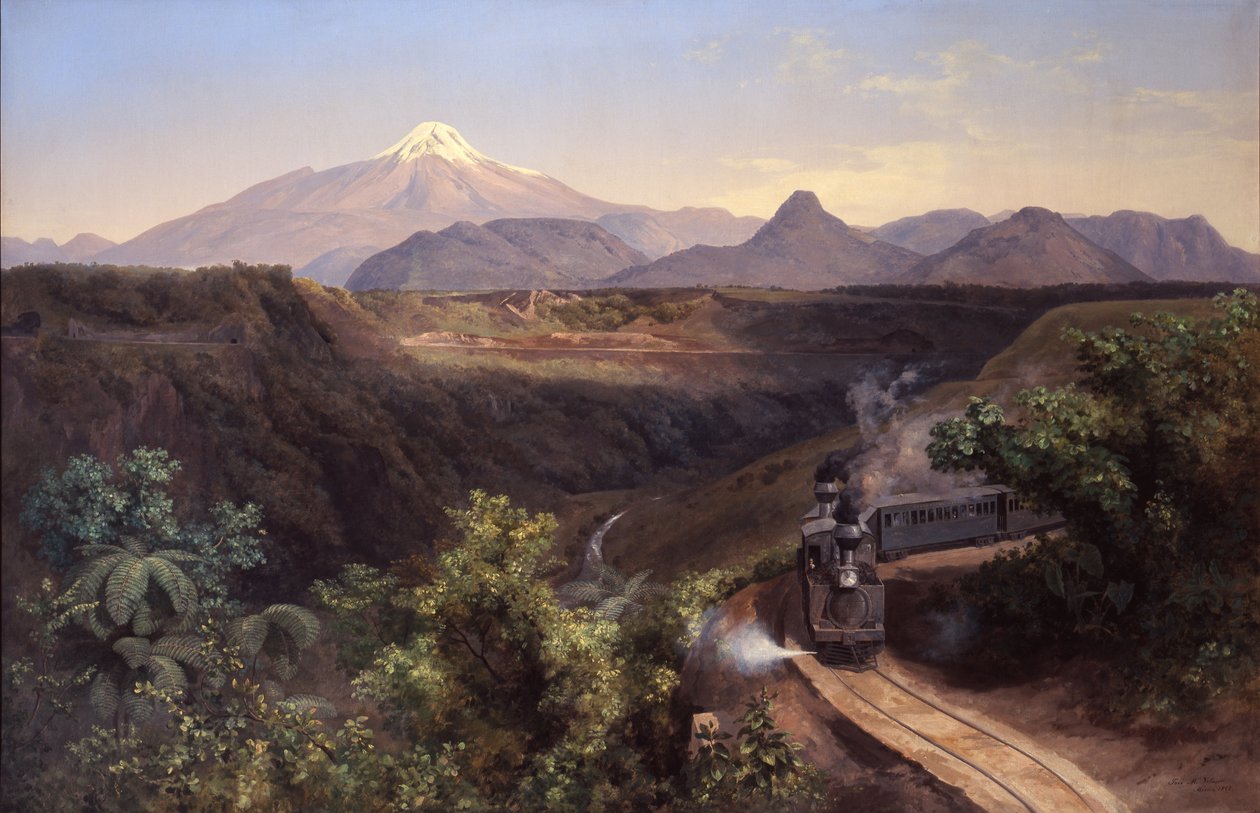 A Metlac -szakadék alkotó: José Marí Velasco
