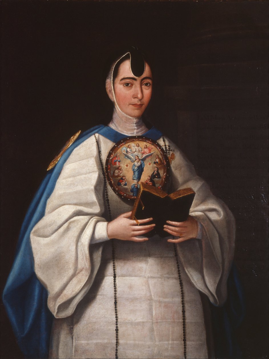 María Antonia del Corazón de Jesús nővér portréja alkotó: José María Vázquez