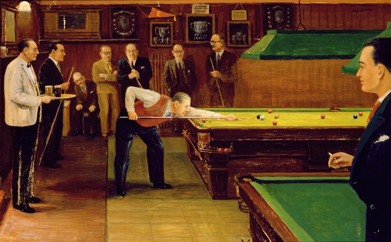 Snooker meccs alkotó: Jos McInnes