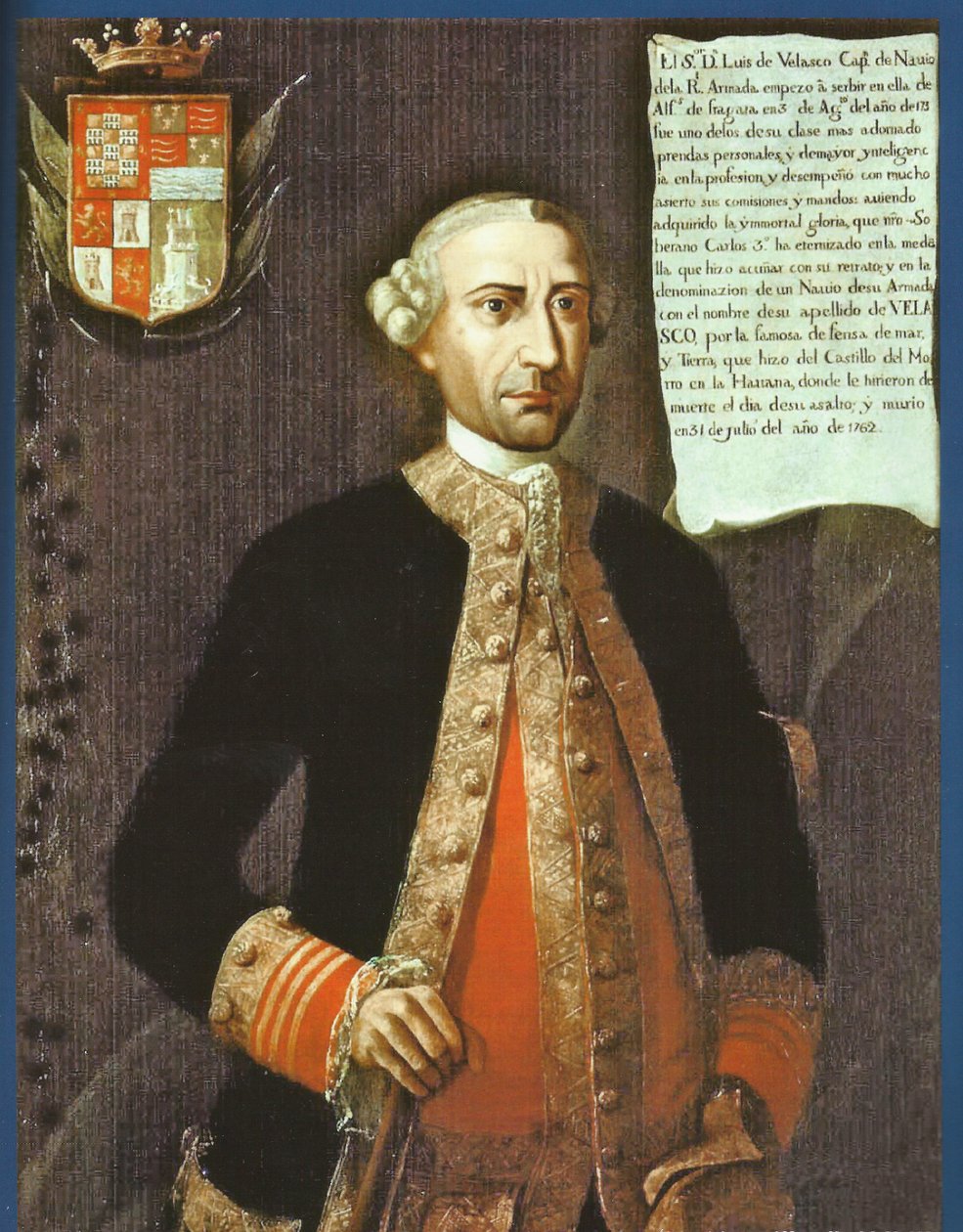 Luis Vicente de Velasco alkotó: José Nicolás de Escalera