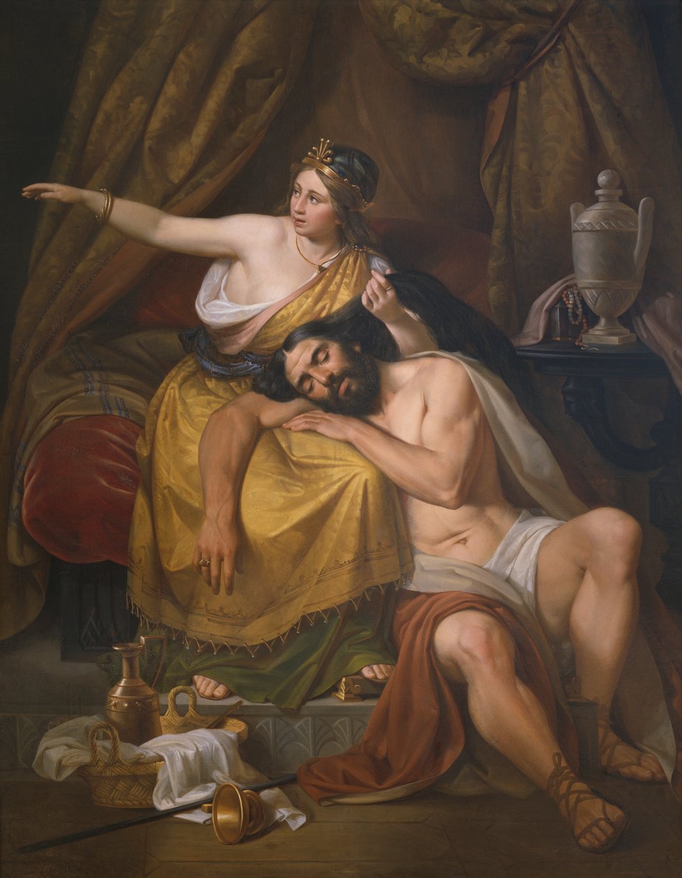 Sámson és Delila alkotó: José Salomé Pina