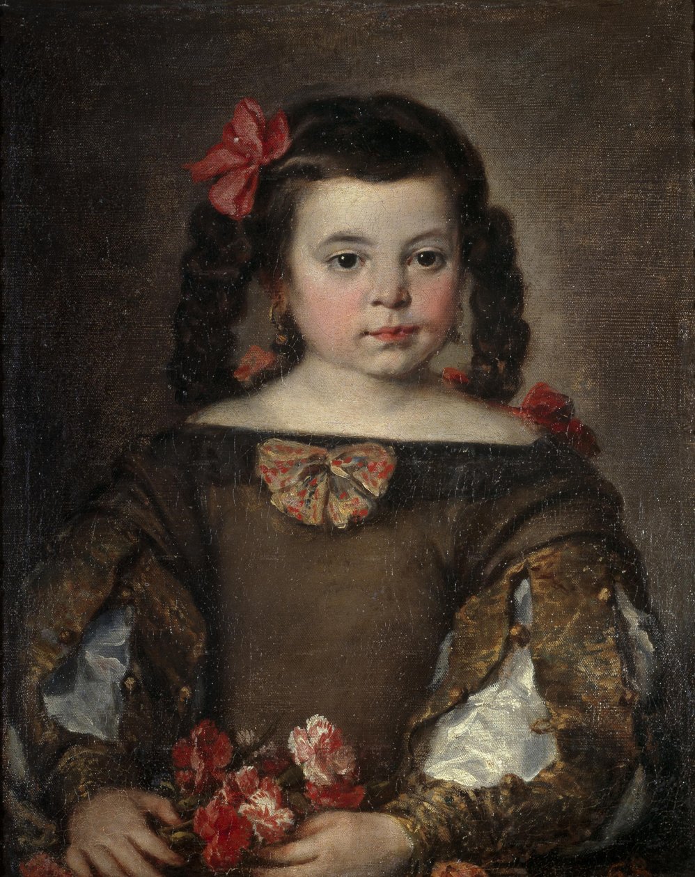 Egy lány portréja alkotó: José Antolínez