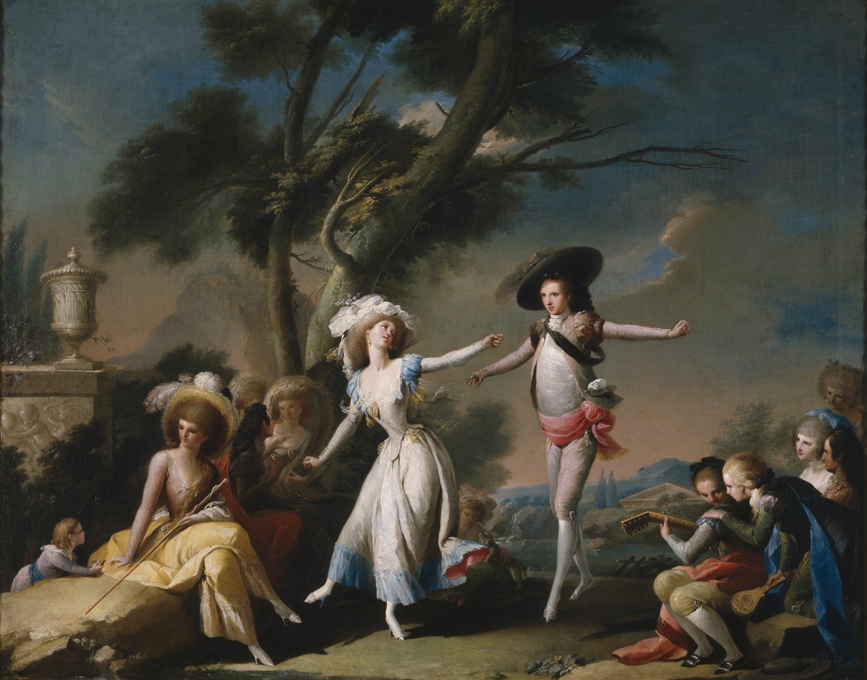 Bolero, c. 1785 alkotó: José Camarón Boronat