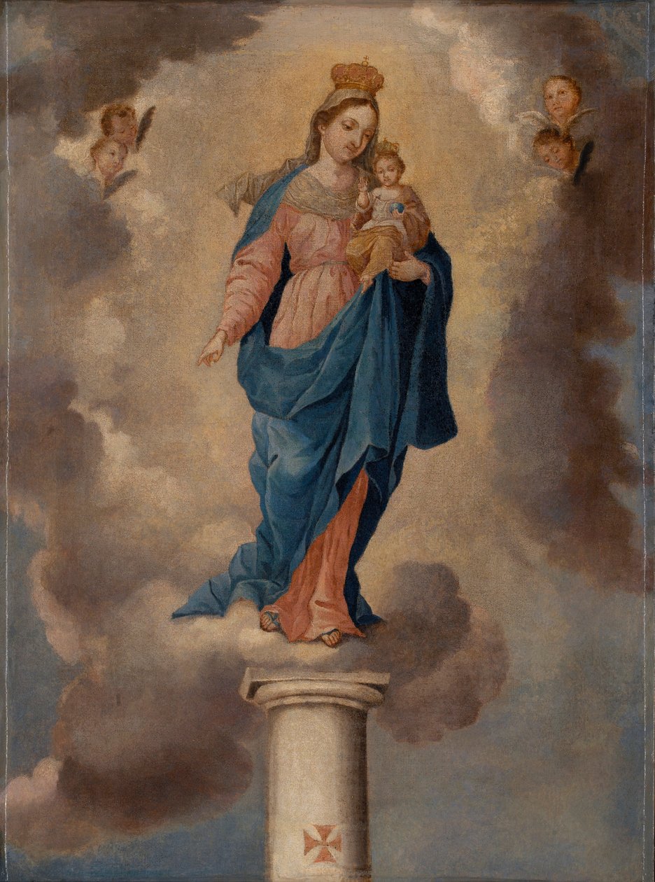 Az Oszlopos Szűz alkotó: José Campeche y Jordán