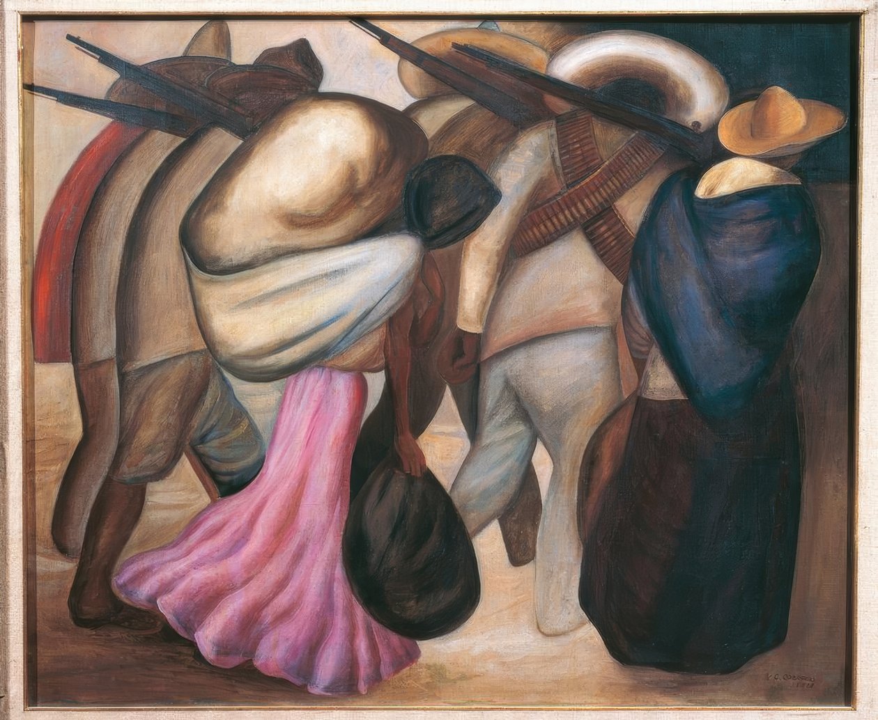 20. századi katona alkotó: José Clemente Orozco