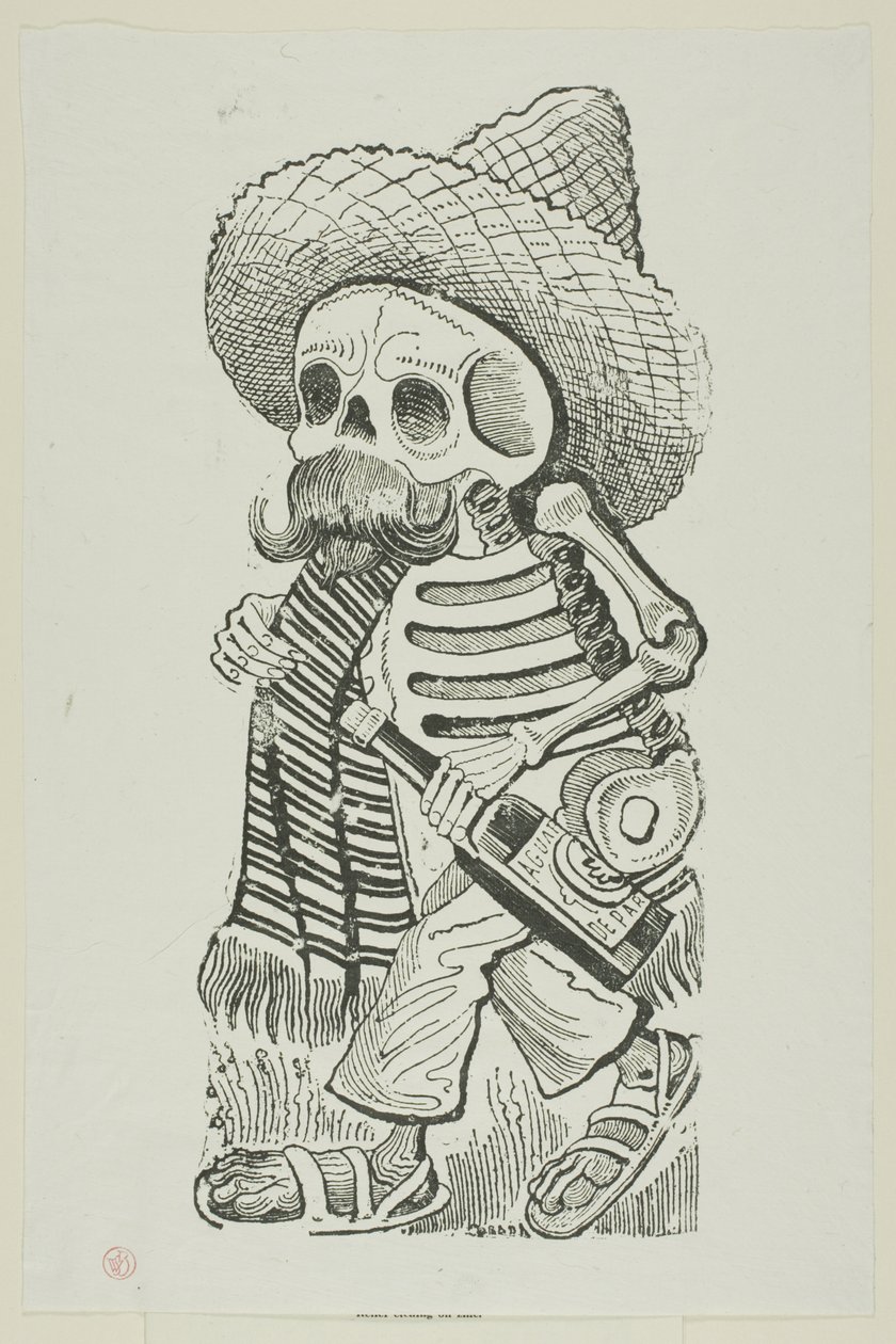 Francisco Madero Calavera, a Calavera Maderistától alkotó: José Guadalupe Posada