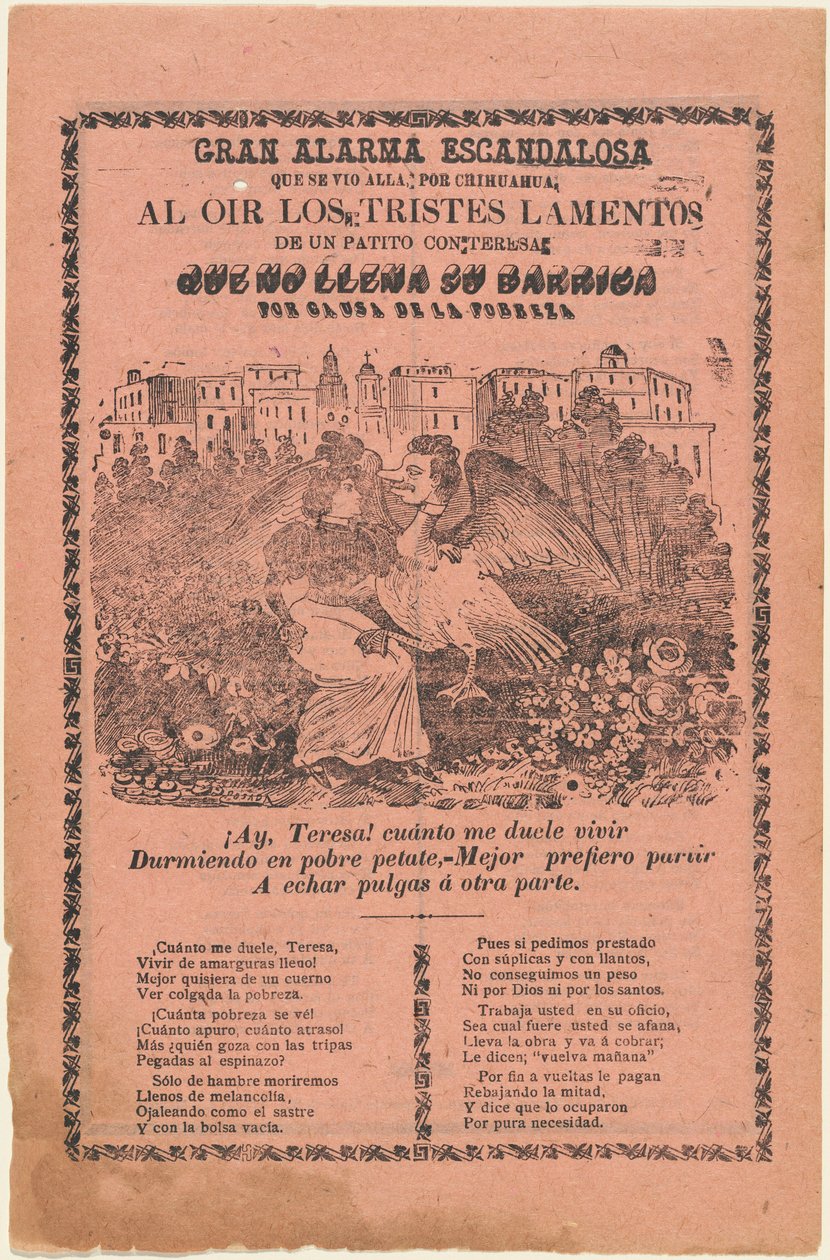 Nagy sokkoló riasztás alkotó: José Guadalupe Posada