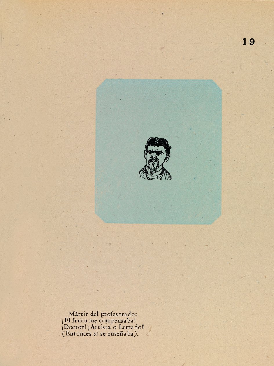 Egy tanár portréja alkotó: José Guadalupe Posada