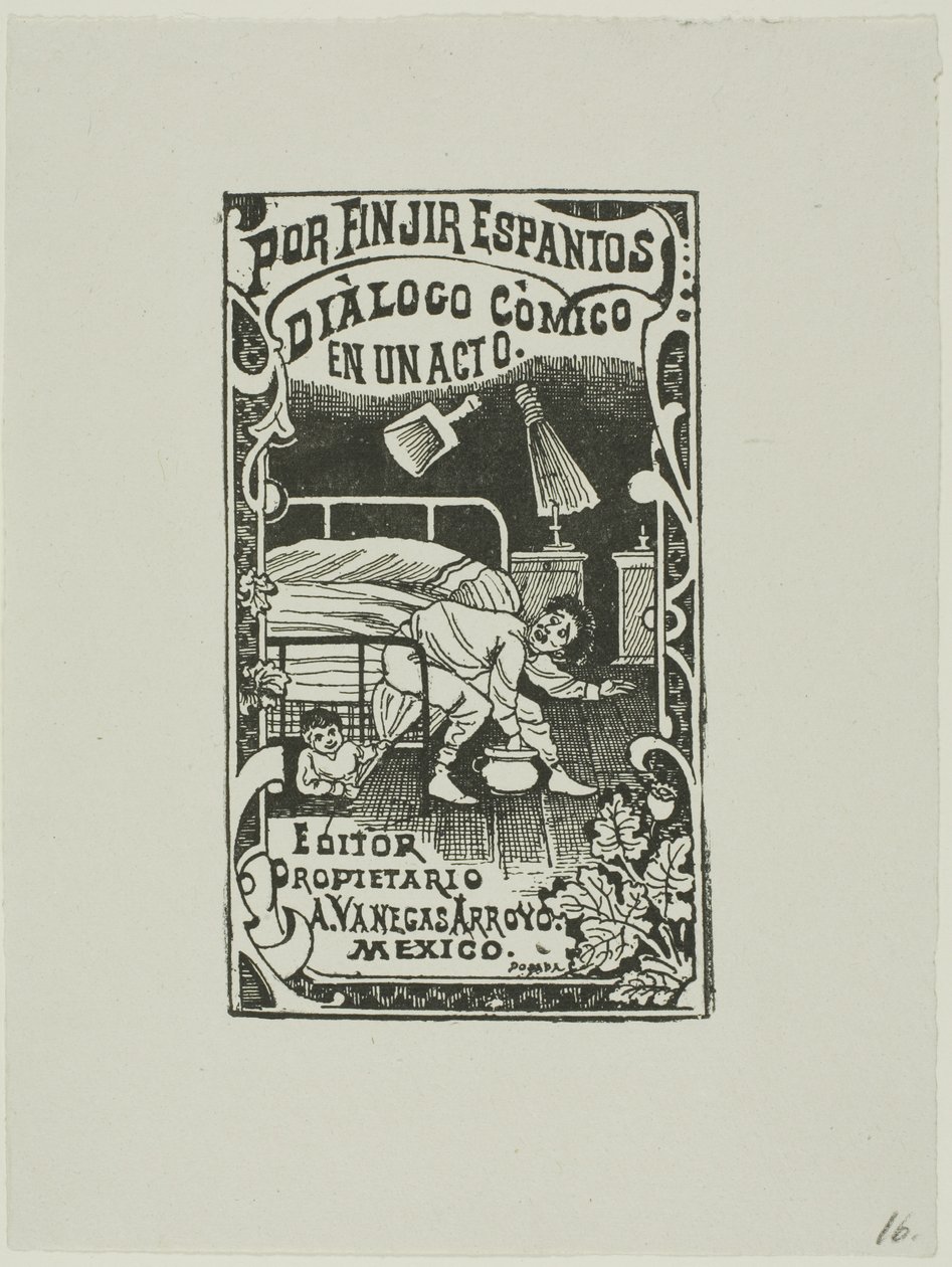Szellemeknek kiadva alkotó: José Guadalupe Posada