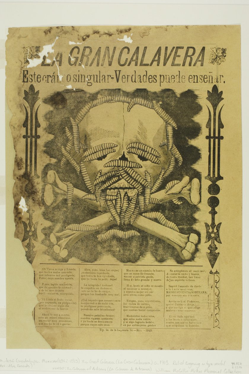 A Nagy Calavera alkotó: José Guadalupe Posada