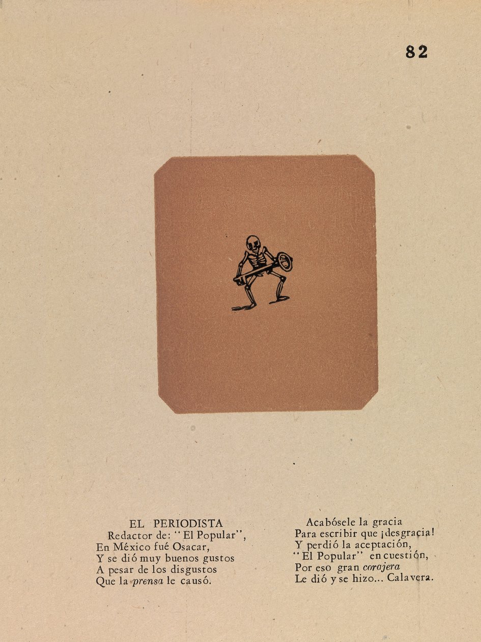 Az ellenzéki sajtó alkotó: José Guadalupe Posada