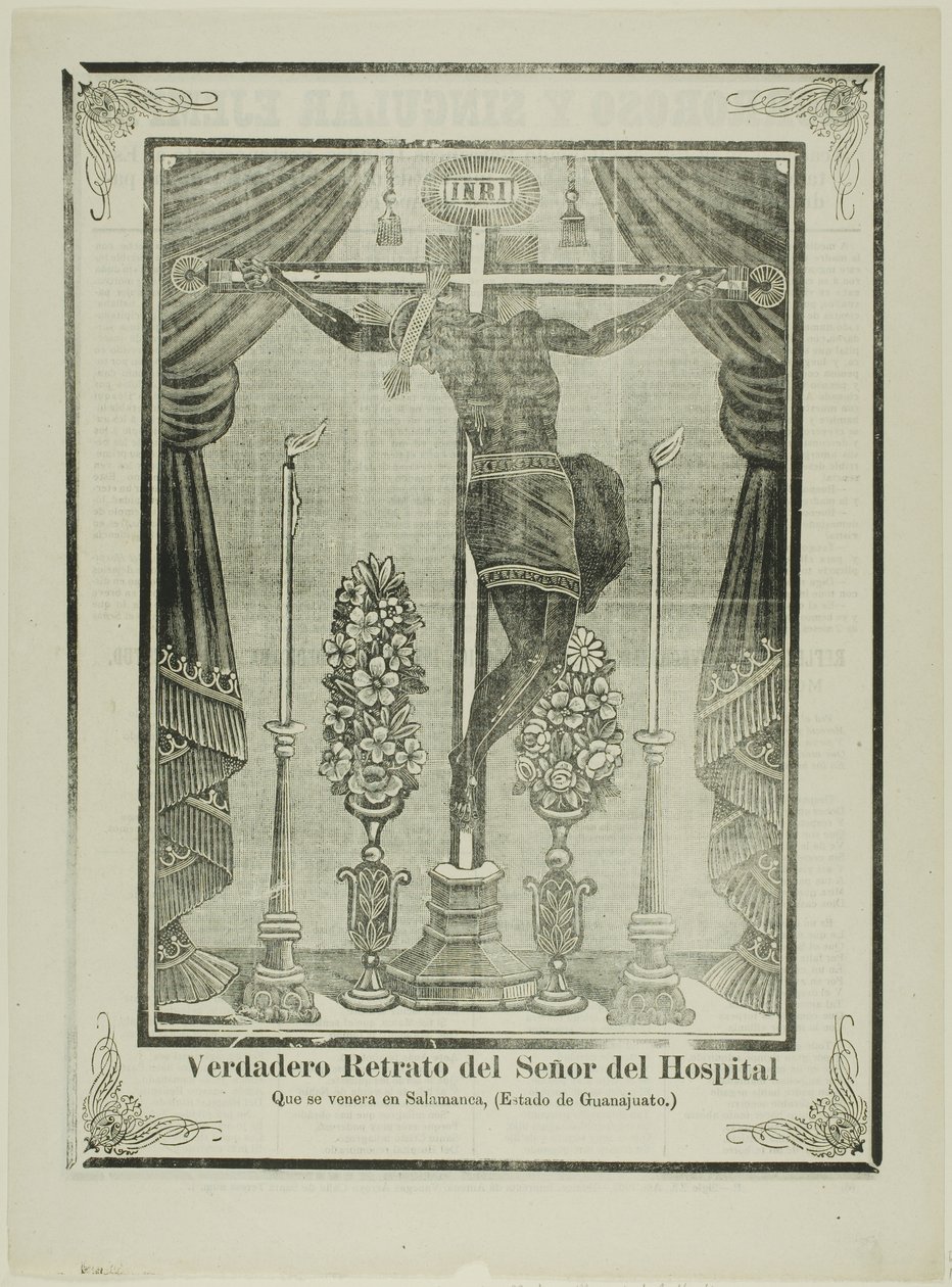 Igazi portré a kórház Uráról alkotó: José Guadalupe Posada