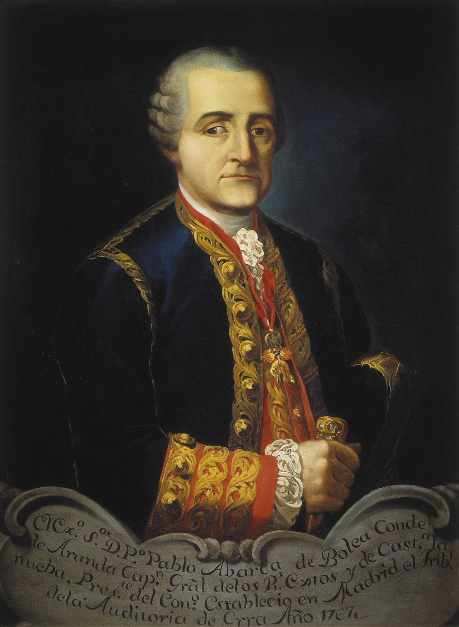 ARANDA, Pedro Pablo Abarca de Bolea, gróf (1719-1798) (festmény) alkotó: José María Galván y Candela