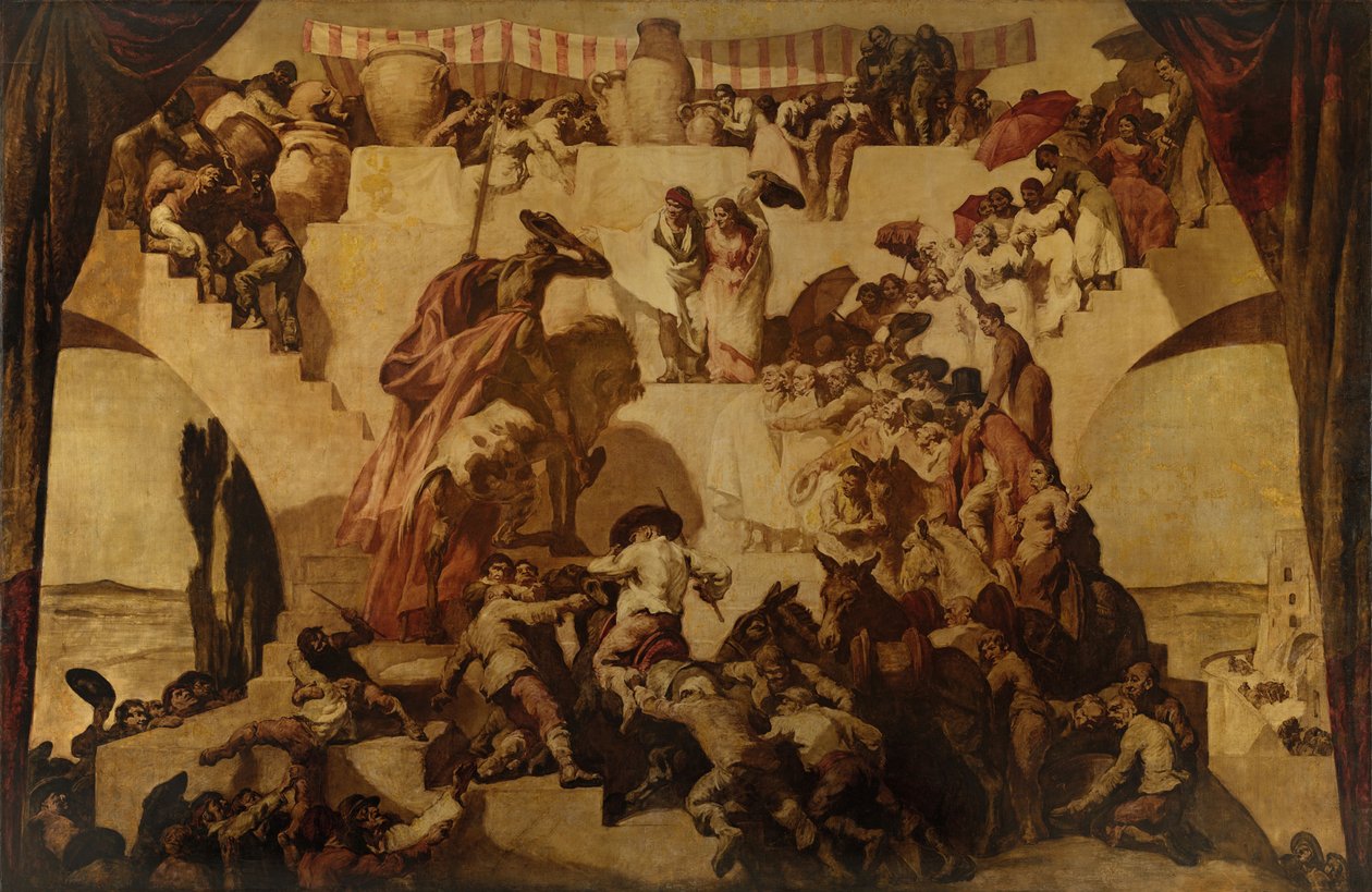 Camacho esküvője Camacho esküvője, 1929-1930. alkotó: José María Sert