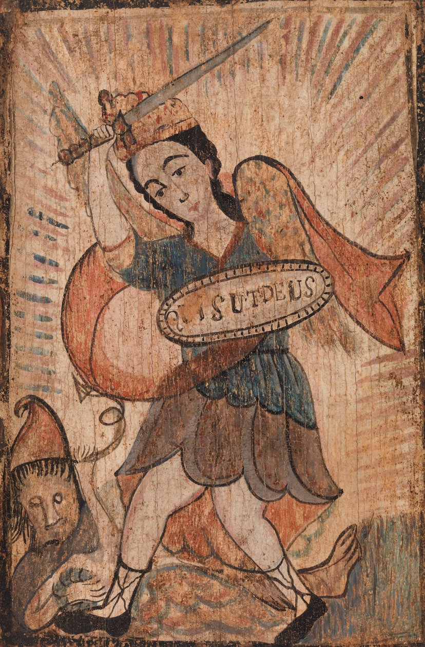 Szent Mihály (Szent Mihály) alkotó: José Raphael Aragon
