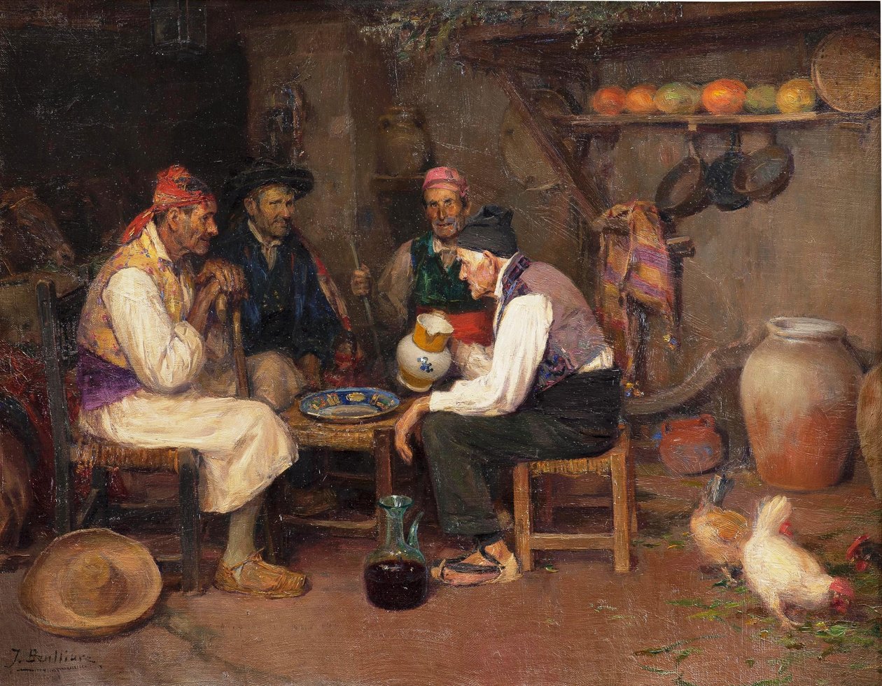 Palique és ital alkotó: Jose Benlliure y Gil