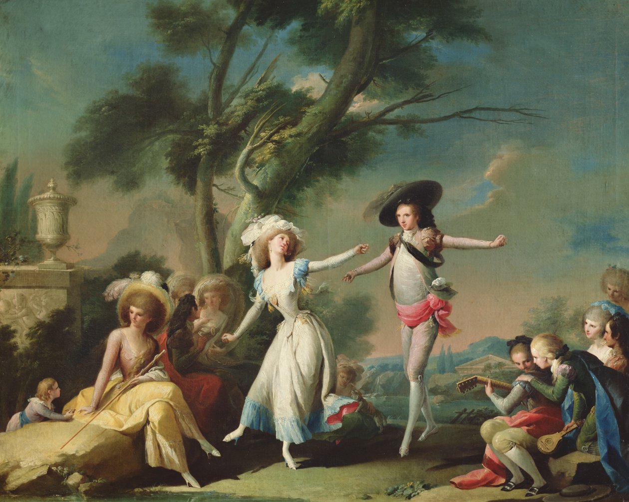 Tánc a Bolero, 1790 alkotó: Jose Camaron