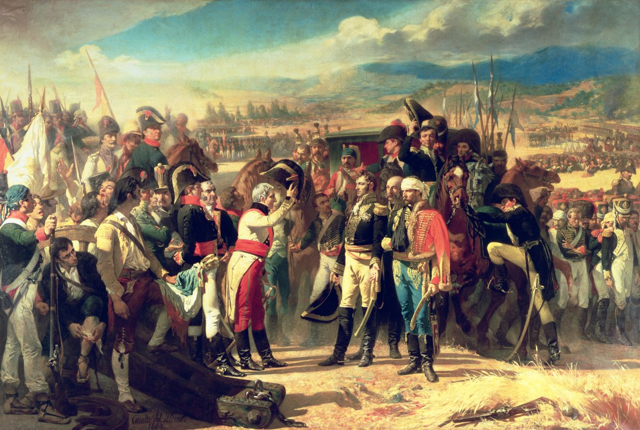 Bailen átadása, 1808. július 23 alkotó: Jose Casado del Alisal