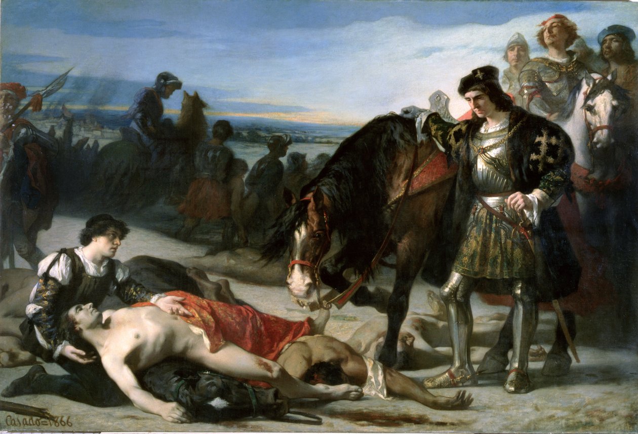 A két vezér, 1866 alkotó: Jose Casado del Alisal