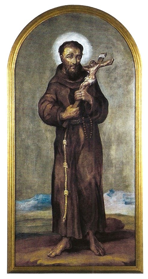 Szent Ferenc alkotó: Jose Teofilo de Jesus