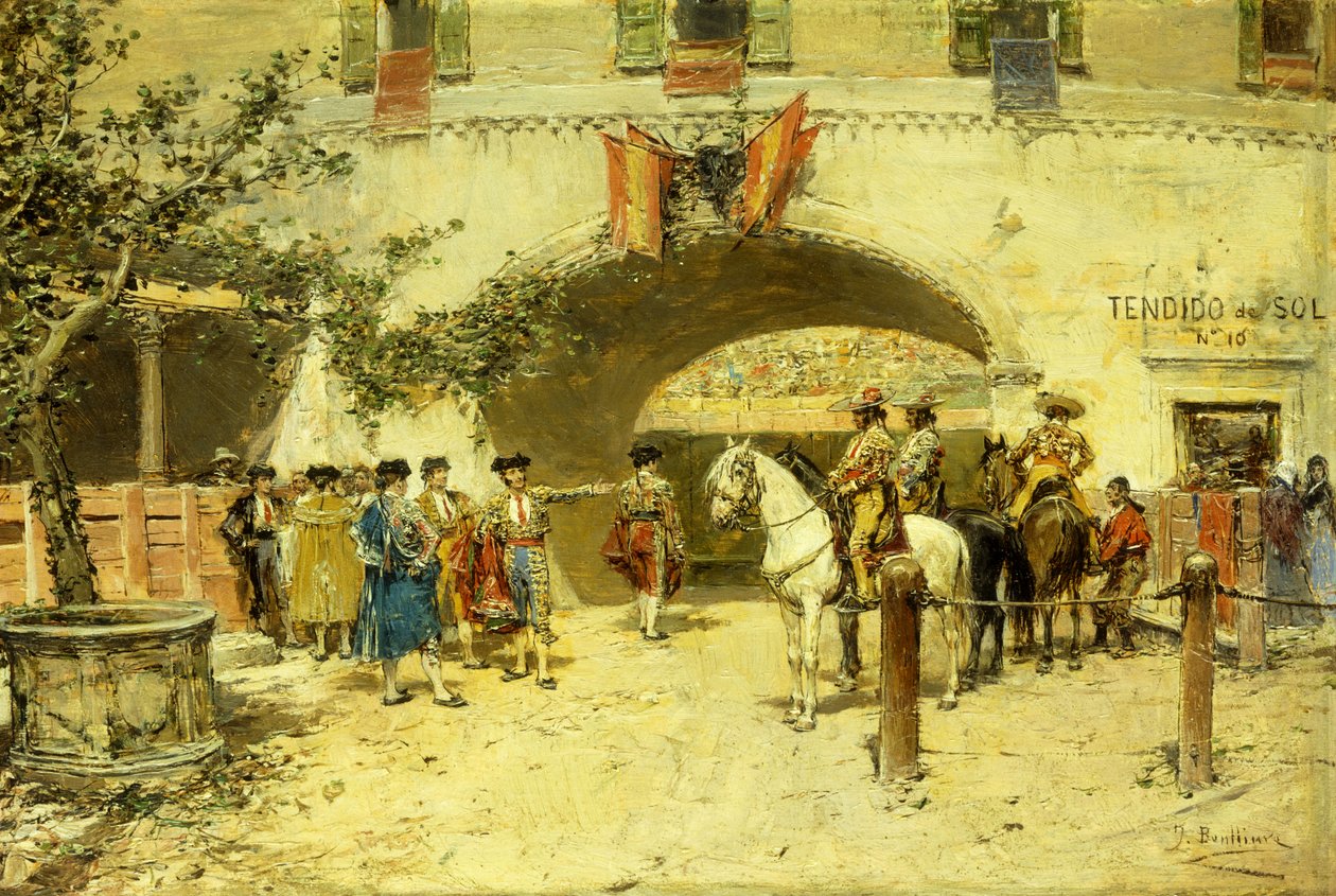 Belépés az Arénába alkotó: Jose Benlliure y Gil