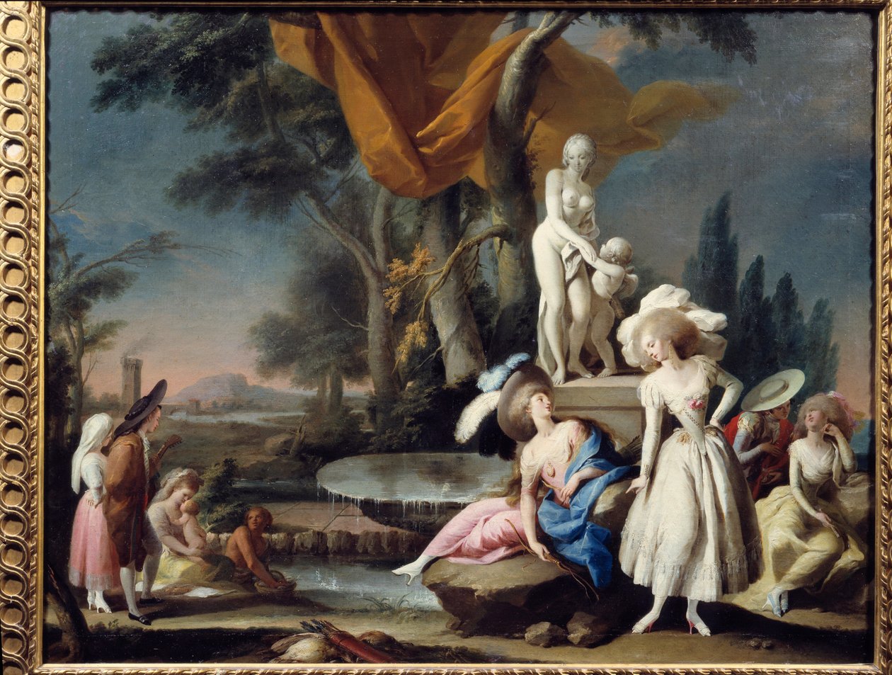 Hámlás. Jose Camaron Y Boronat (1730-1803) festménye alkotó: Jose Camaron