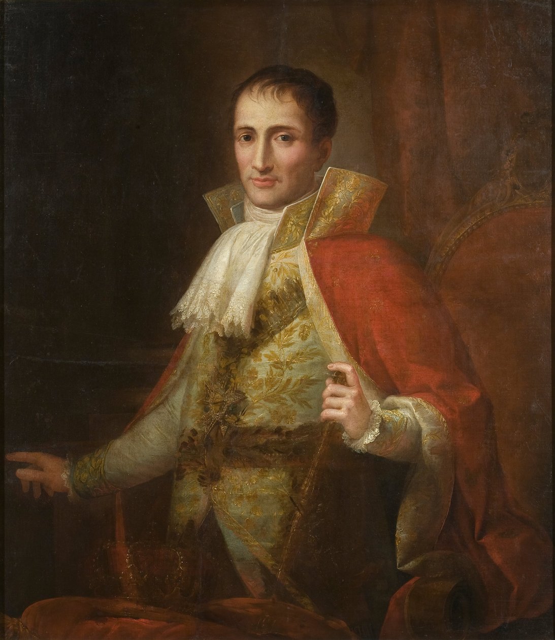 I. József spanyol király arcképe 1768-1844 alkotó: Josée Flaugier
