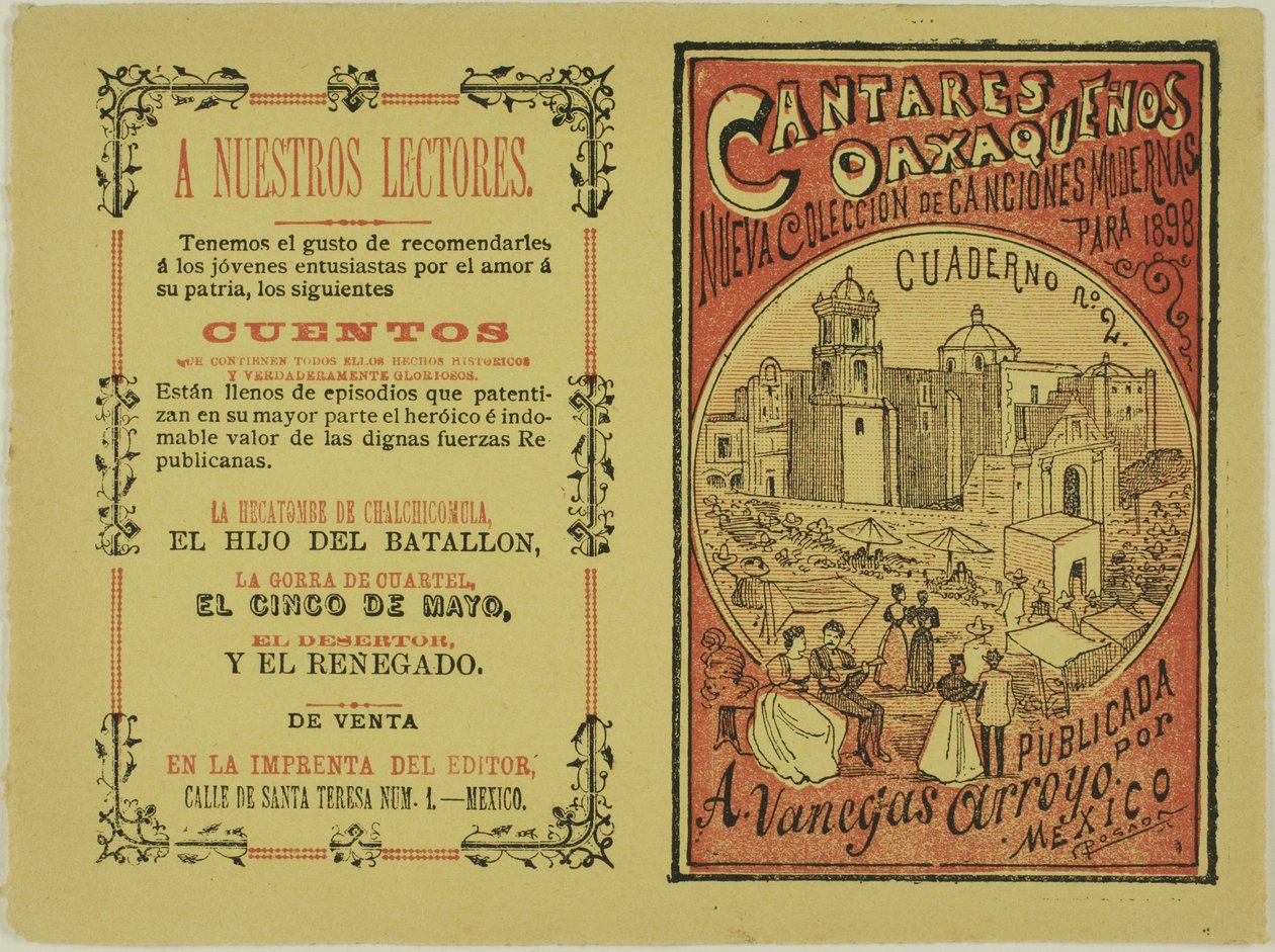 Oaxacan-Lieder alkotó: José Guadalupe Posada