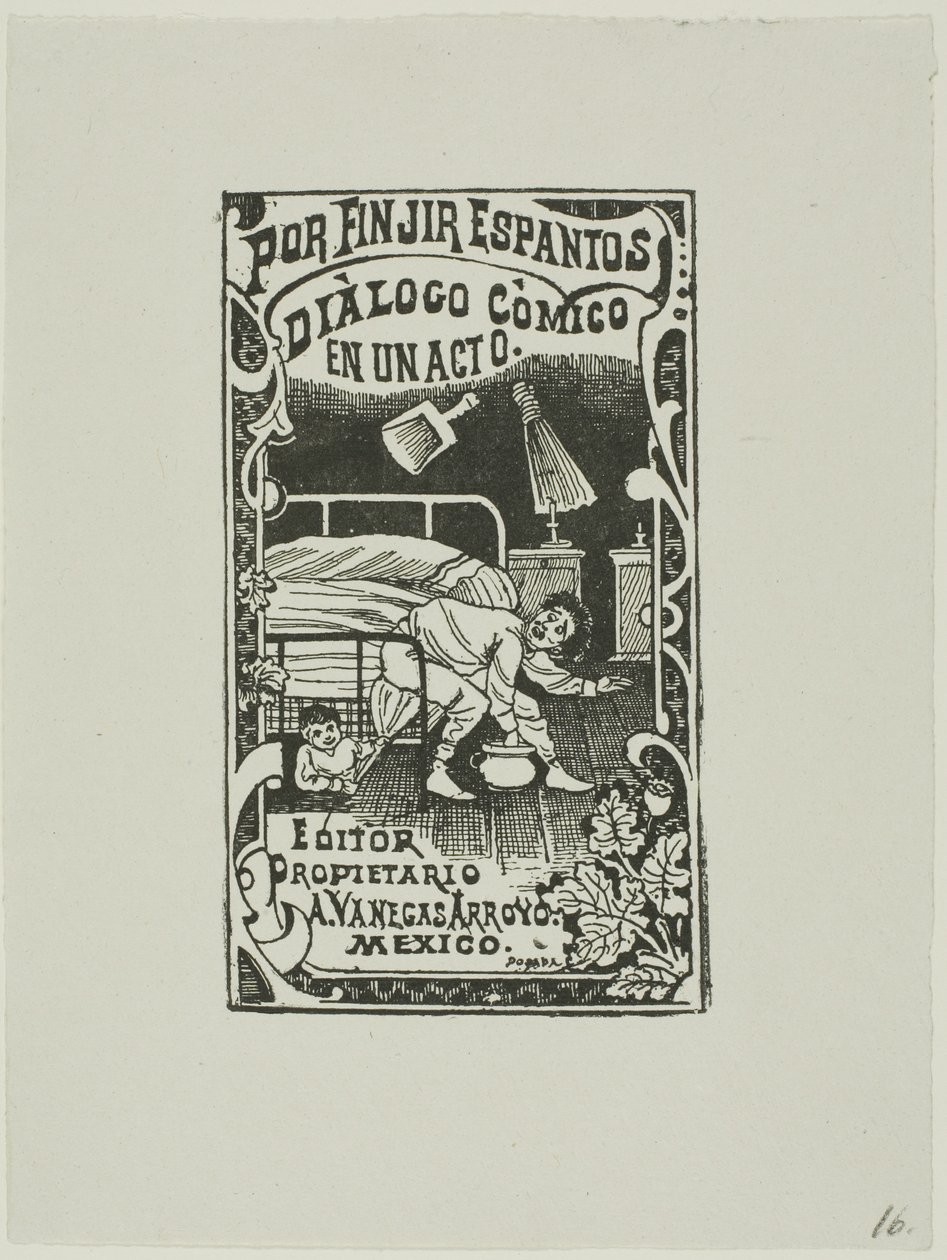 Szellemeknek kiadva alkotó: José Guadalupe Posada