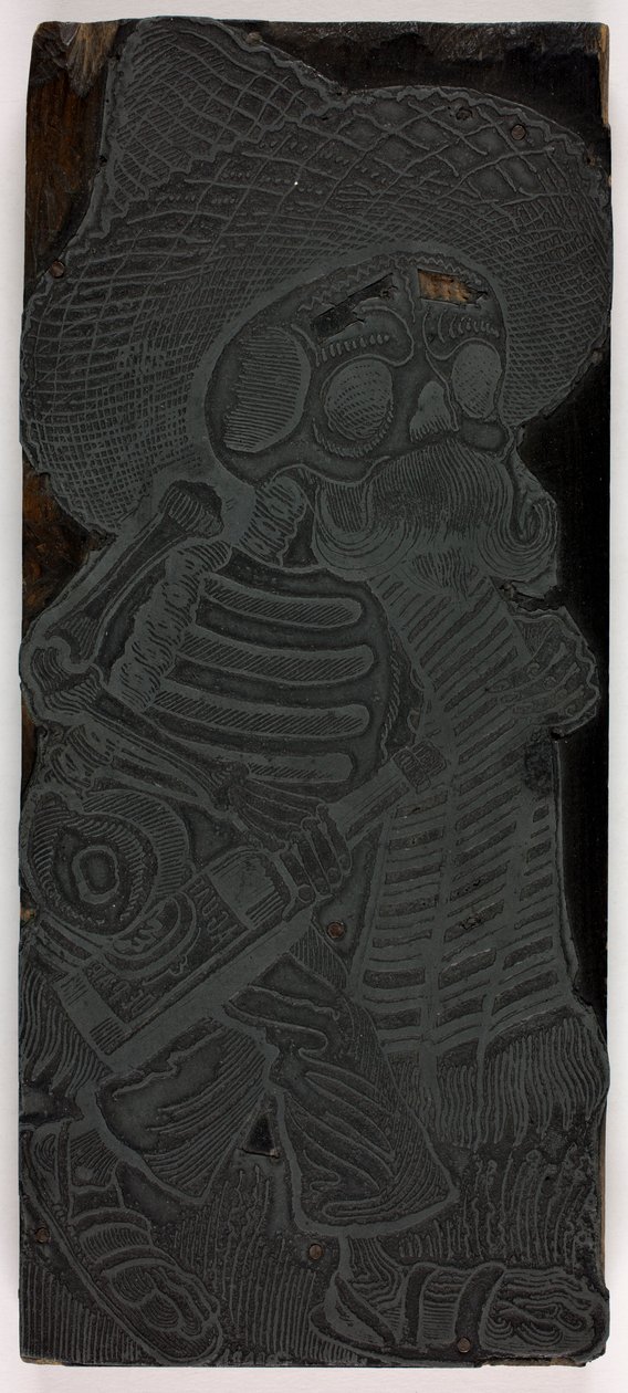 Nyomódúc a Tömegek Calaverájához, 2. sz. alkotó: José Guadalupe Posada