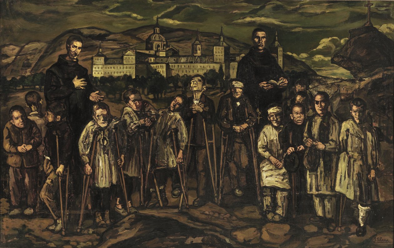 A kitaszítottak alkotó: Jose Gutierrez Solana