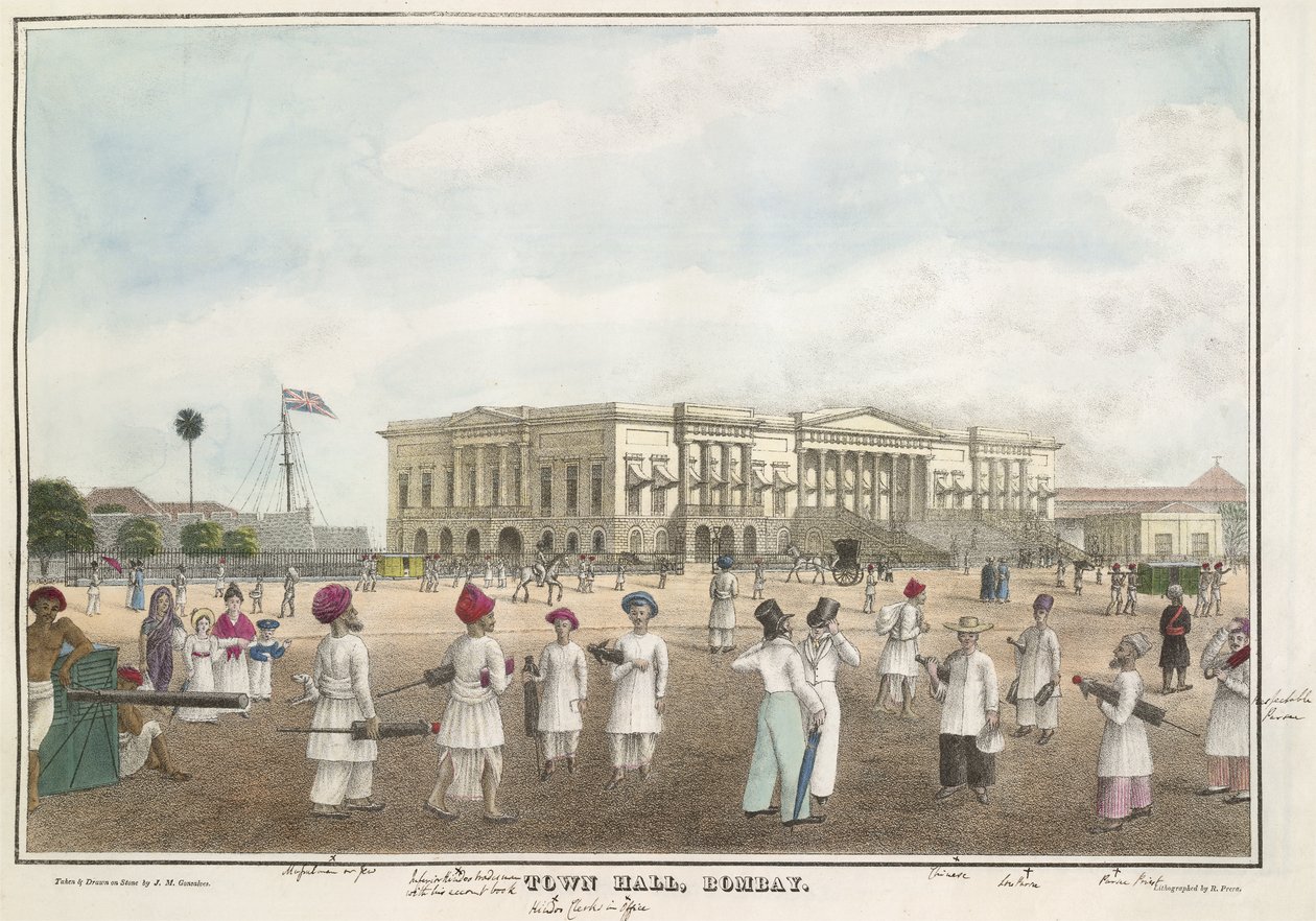 Városháza, Bombay alkotó: Jose M. Gonsalves