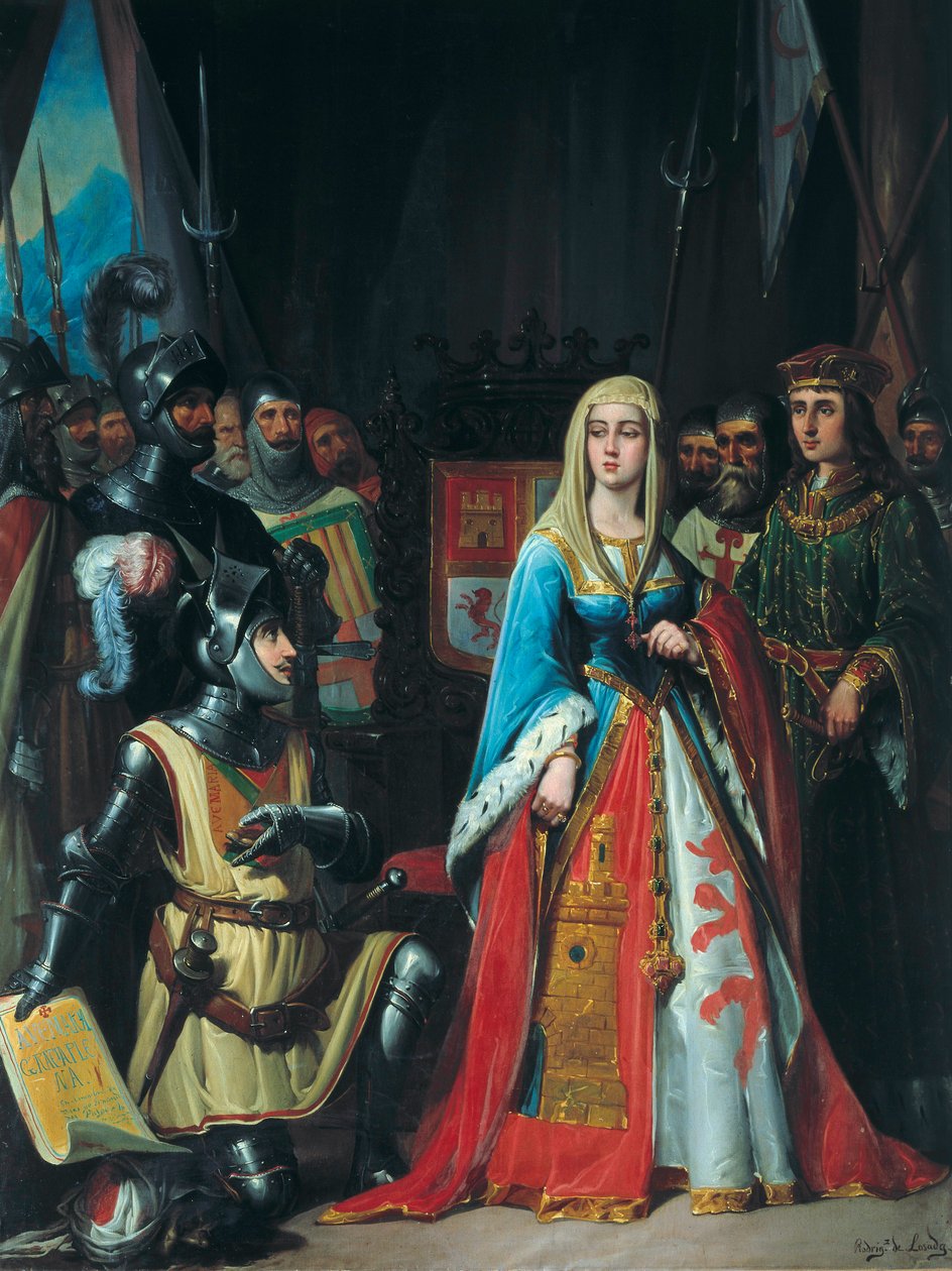 Reconquista: Granada város feladása 1492.02.01 alkotó: Jose Maria Rodriguez de Losada