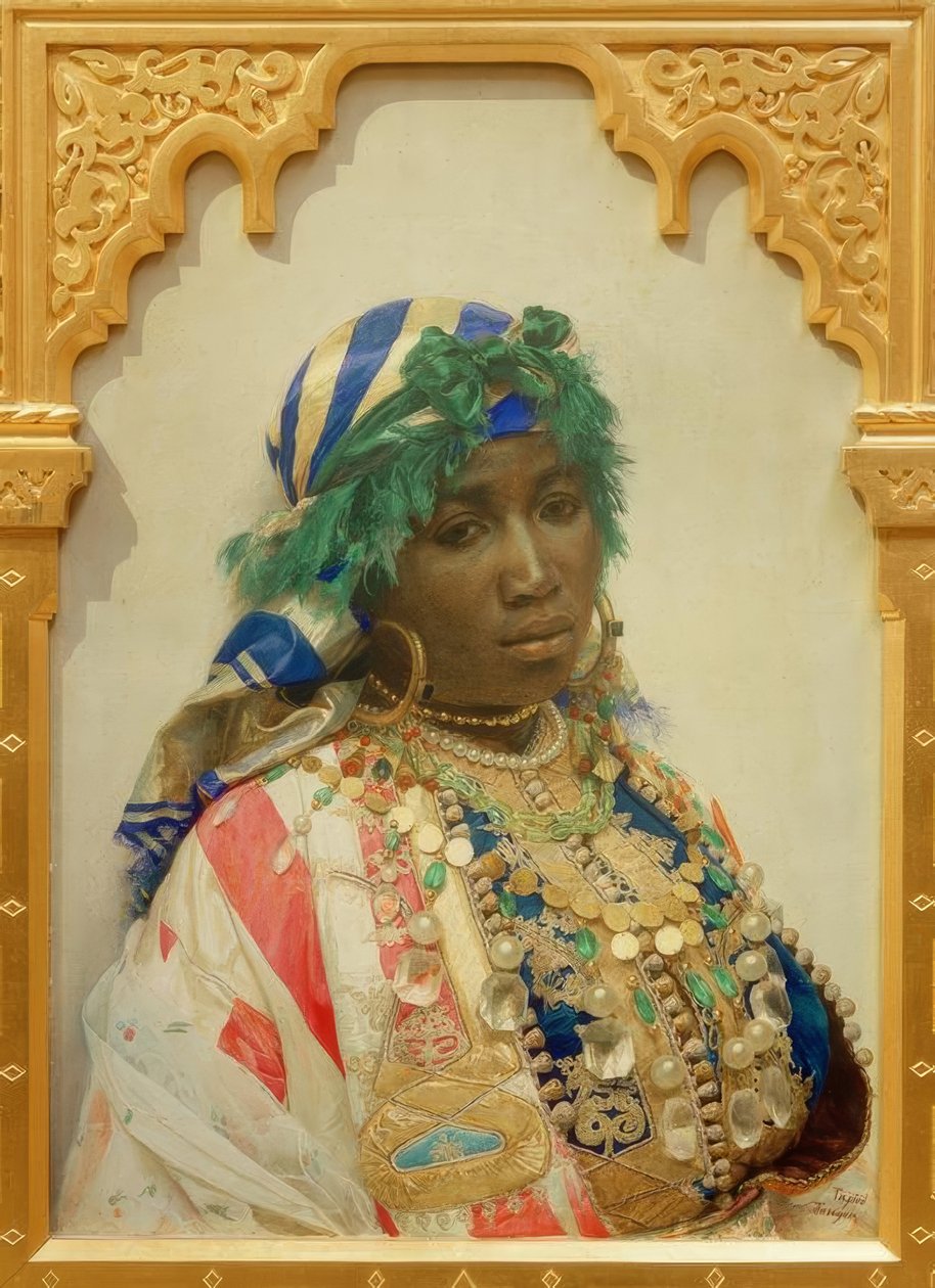 J.Tapiró y Baro, Frau aus Tanger alkotó: Jose Tapiro y Baro