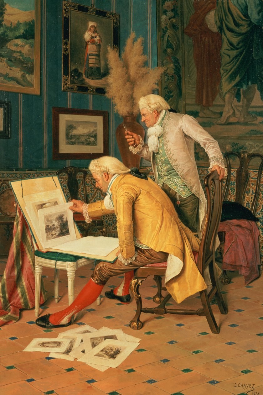 Az ínyencek, 1878 alkotó: Jose de Chavez y Artiz