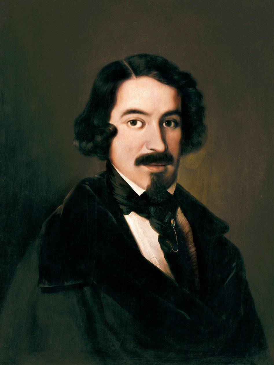 José de Espronceda (1808-1842) portréja alkotó: José de Madrazo