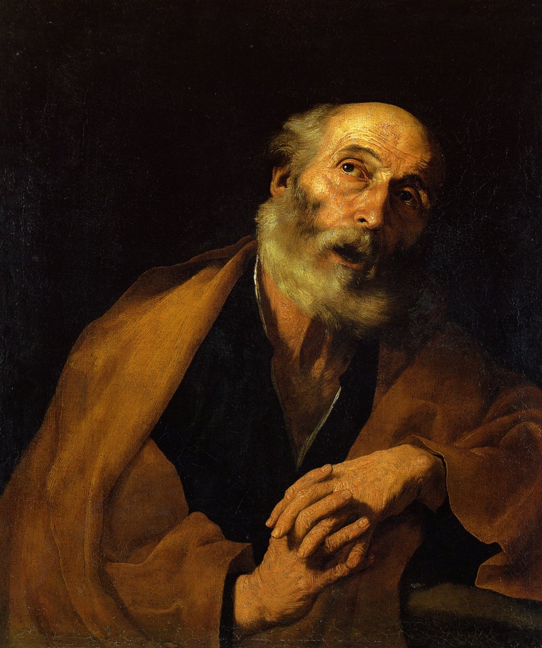 Szent Péter bűnbánata, 1630 alkotó: Jose de Ribera