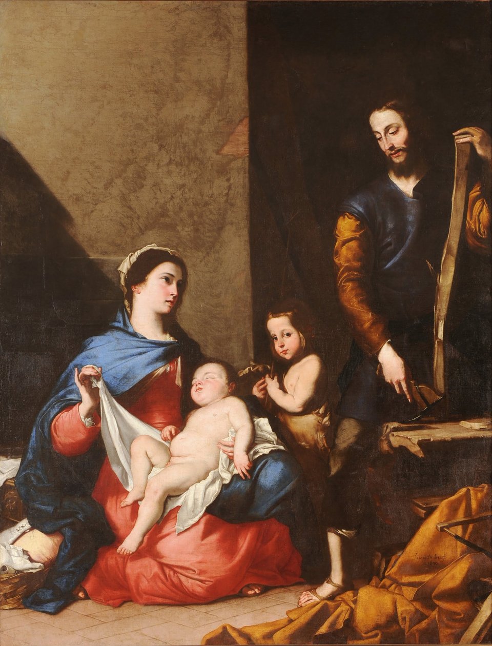 A Szent Család alkotó: Jusepe de Ribera