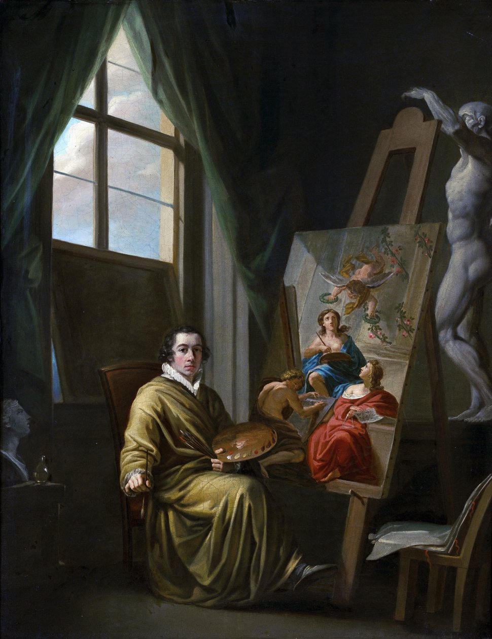 Önarckép alkotó: Josef Abel