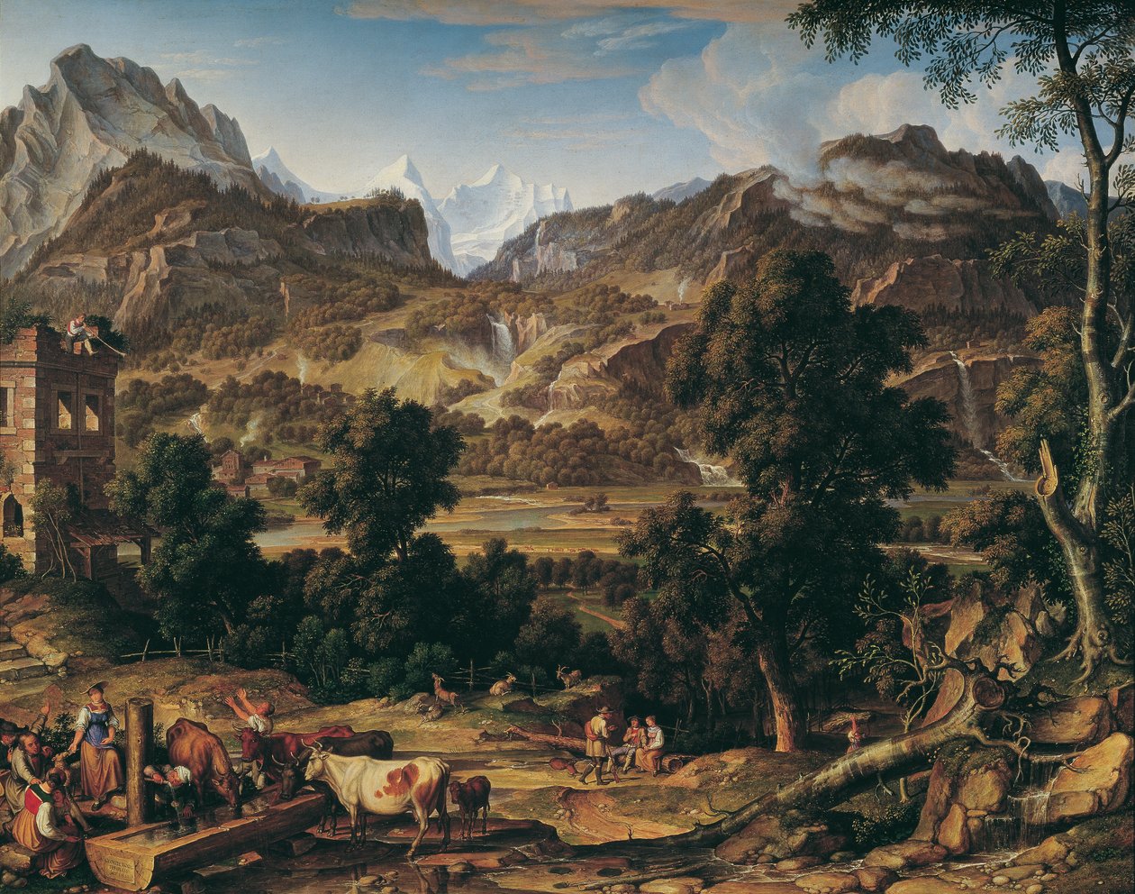A Berni Oberland alkotó: Josef Anton Koch