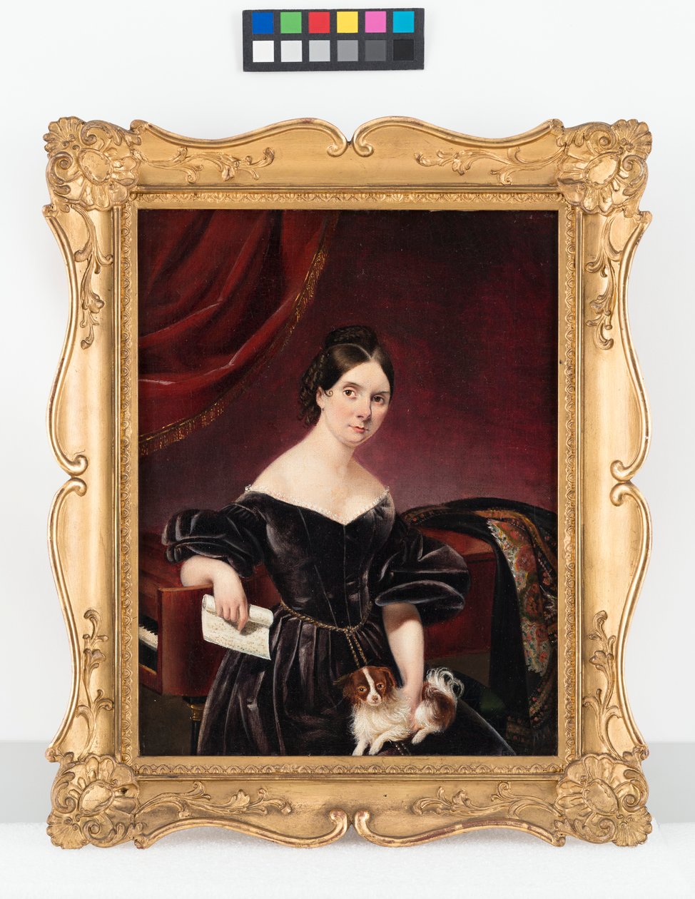 Amalie (Amalia) Schütz-Oldosi, énekesnő alkotó: Josef Danhauser