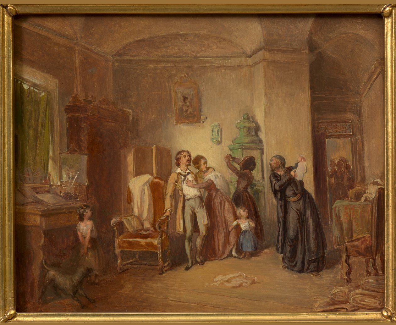 A feldühödött hitelező alkotó: Josef Danhauser