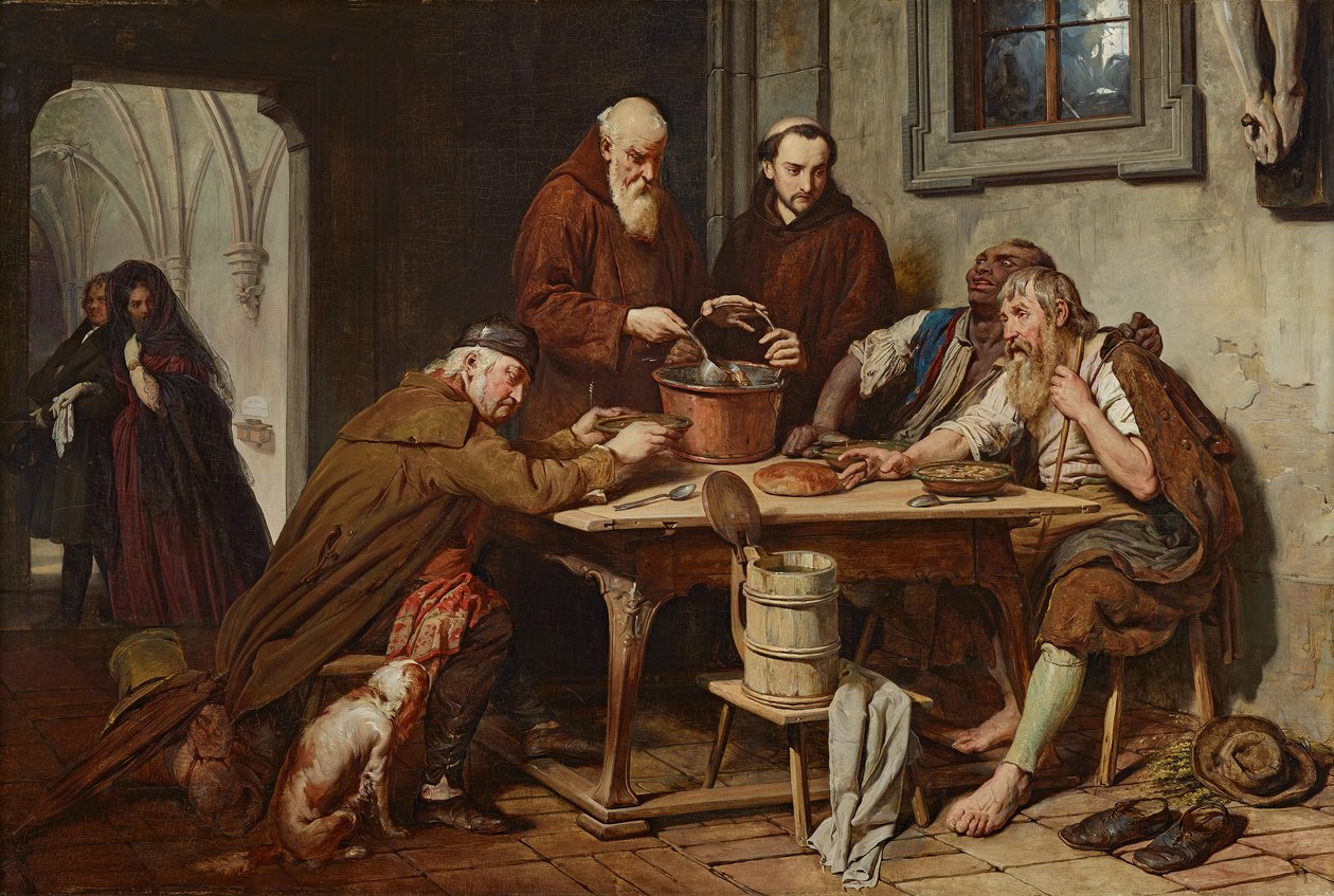 A kolostori leves alkotó: Josef Danhauser