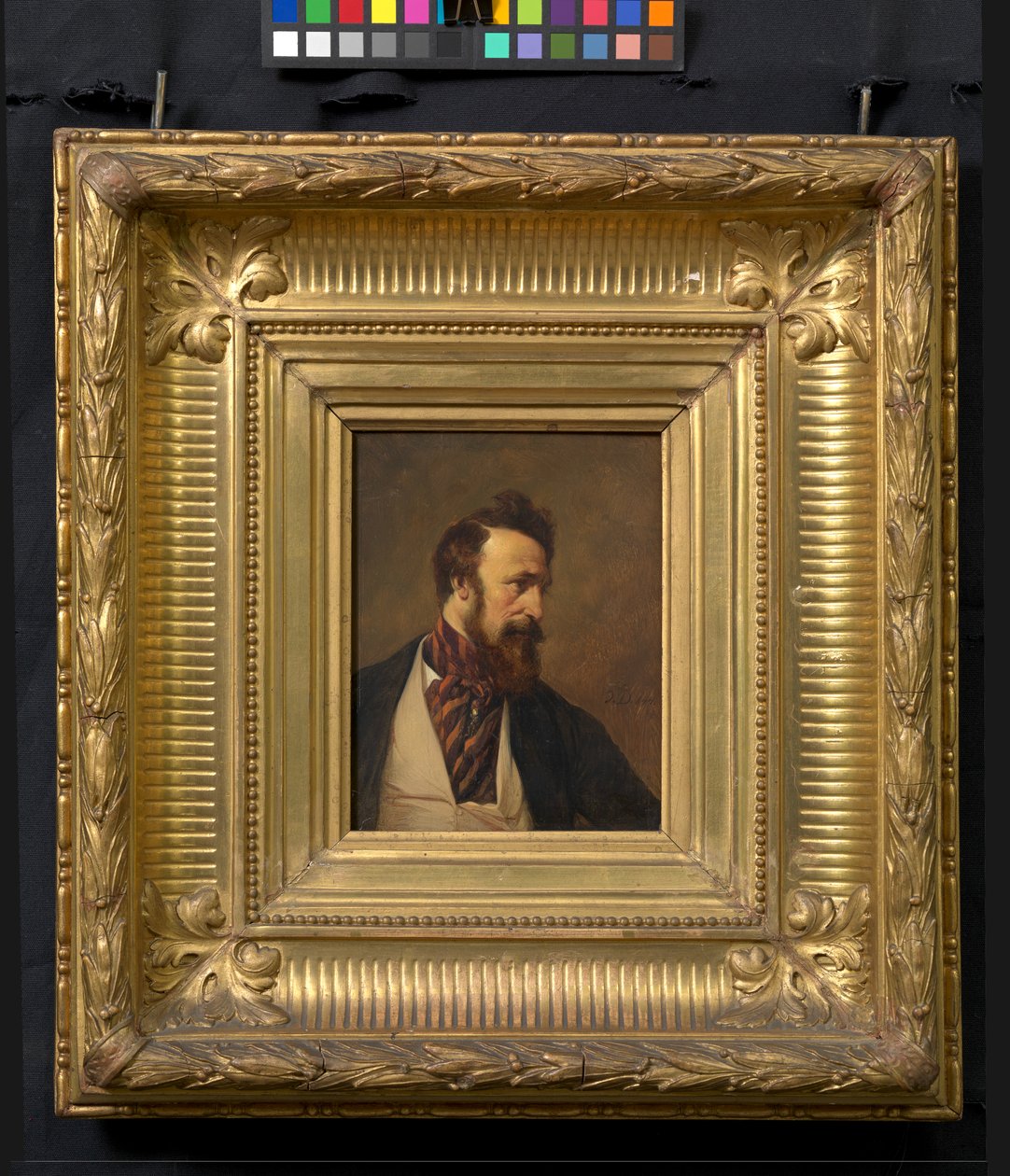 Franz von Schober (költő, librettista és színész) alkotó: Josef Danhauser
