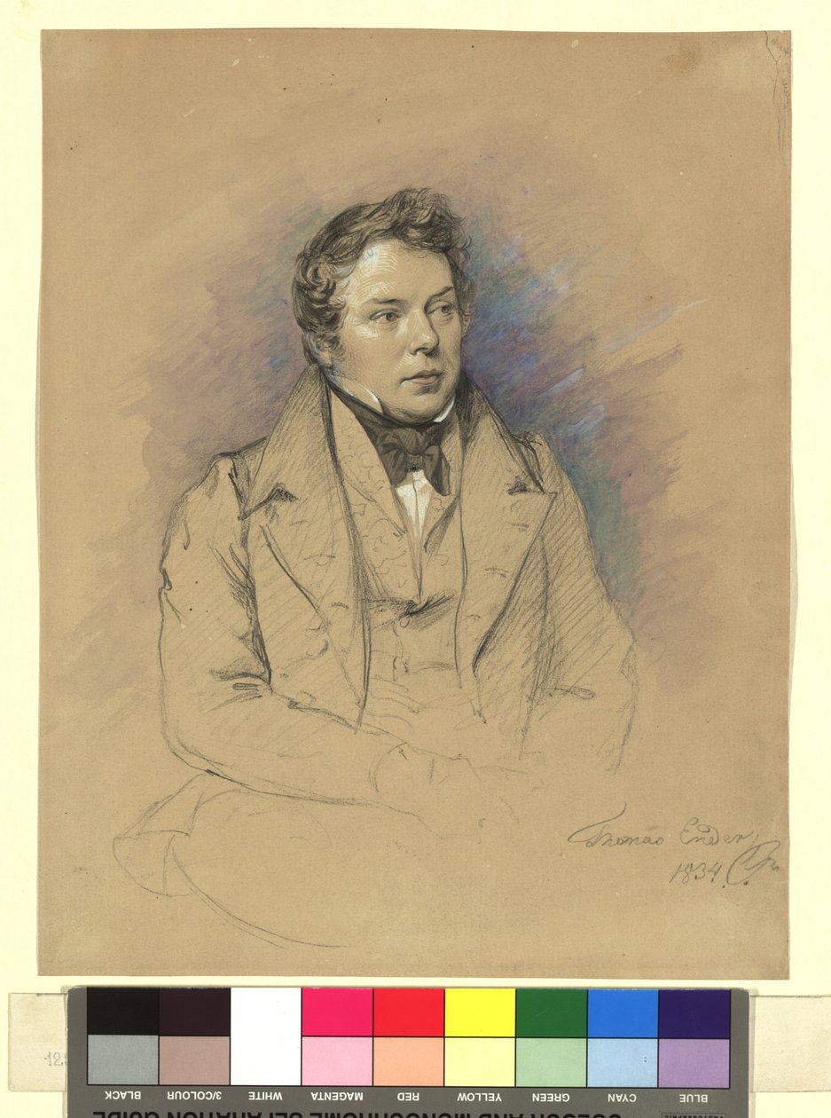 Thomas Ender (1793-1875), festő alkotó: Josef Danhauser